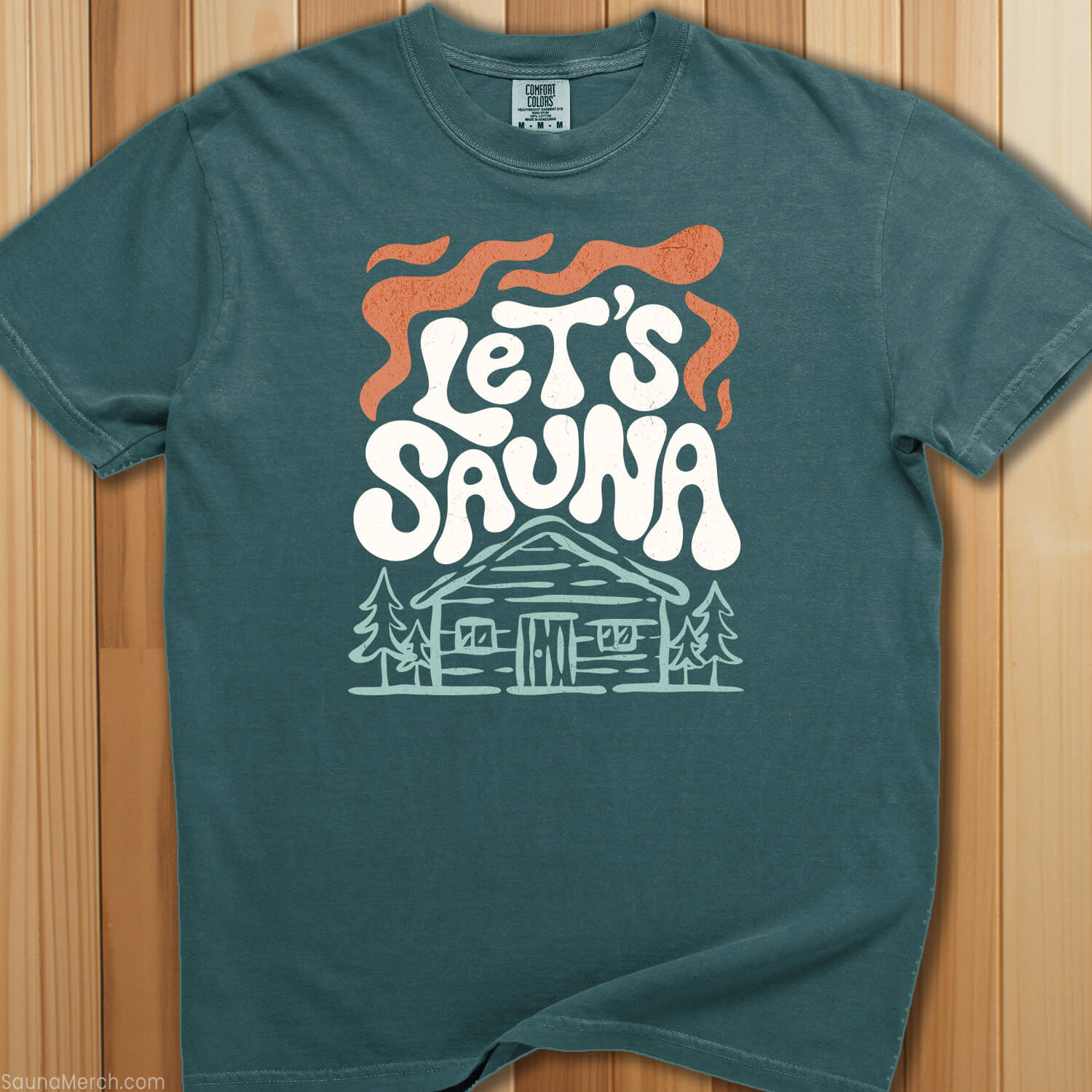 Let's Sauna T-Shirt - SaunaMerch