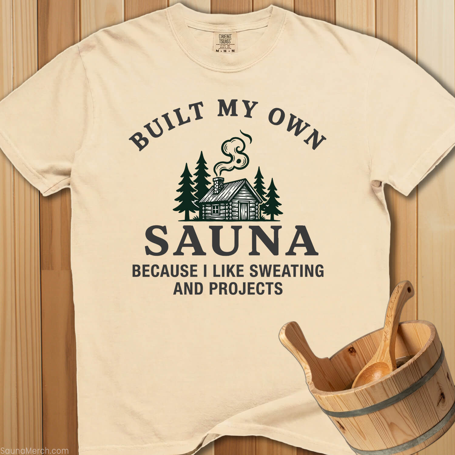 Built My Own Sauna, I Like Sweating And Projects - Ivory