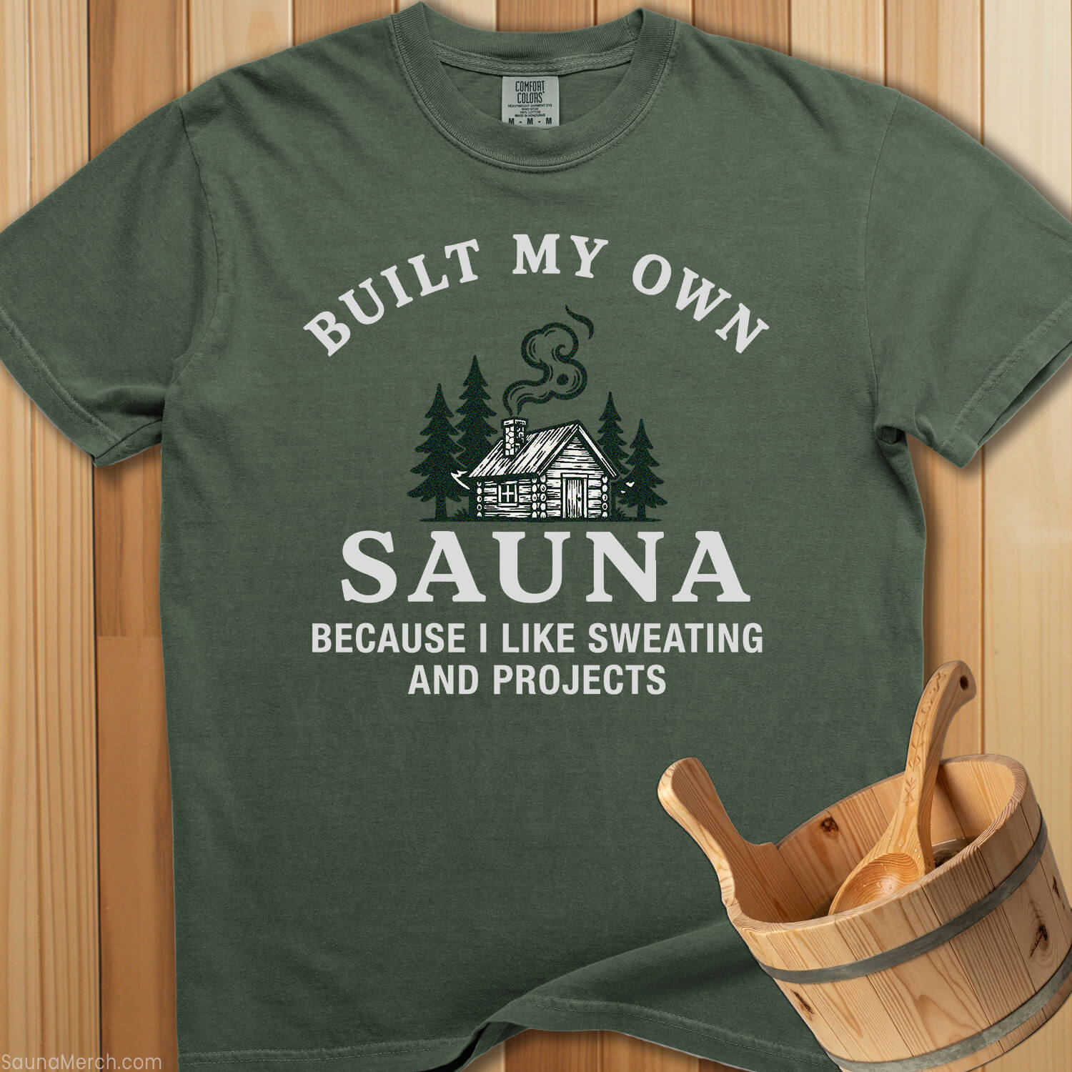 Built My Own Sauna, I Like Sweating And Projects - Moss