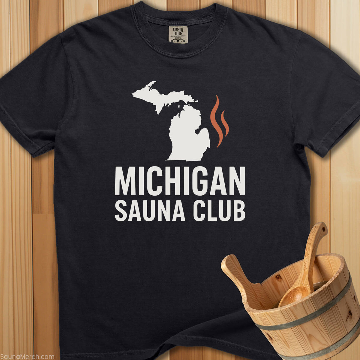 Michigan Sauna Club T-Shirt - SaunaMerch