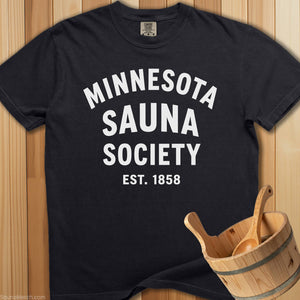 Minnesota Sauna Society T-Shirt - Black
