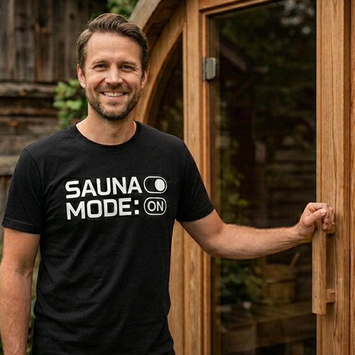 Sauna Mode On T-Shirt lifestyle photo
