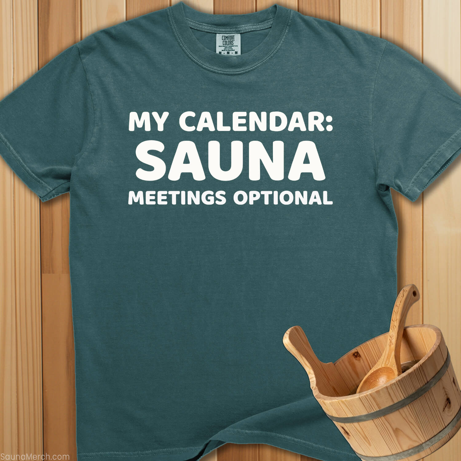 My Calendar Sauna T-Shirt - SaunaMerch