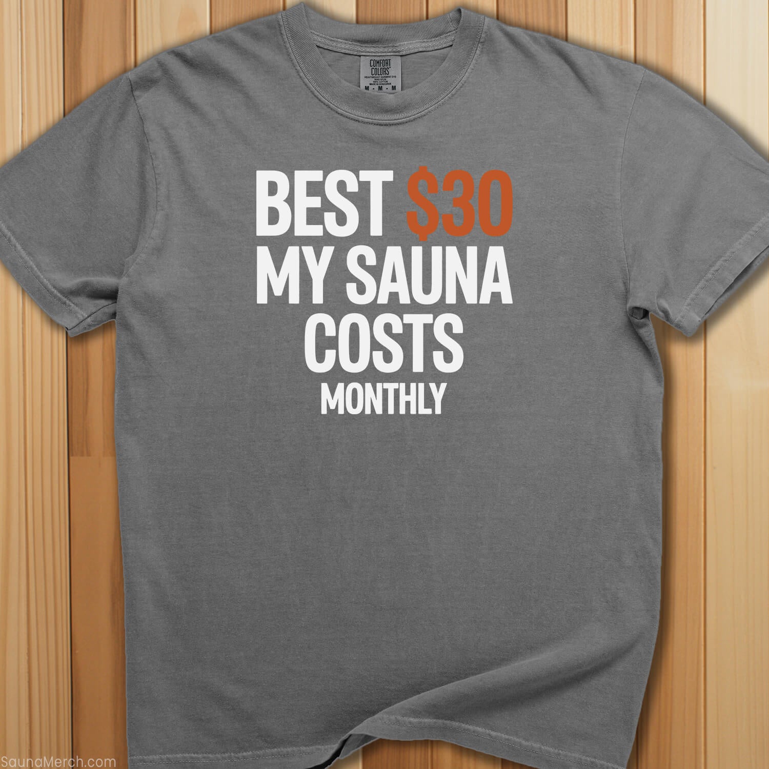 My Sauna Costs Monthly T-Shirt - SaunaMerch