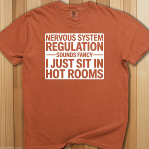 Nervous System Regulation Sauna T-Shirt - SaunaMerch