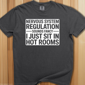 Nervous System Regulation Sauna T-Shirt - SaunaMerch
