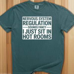 Nervous System Regulation Sauna T-Shirt - SaunaMerch