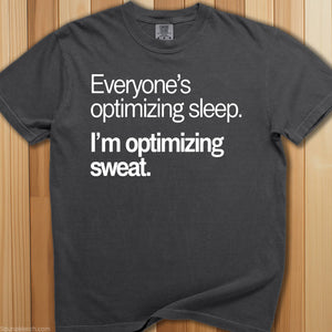Optimizing Sweat T-Shirt - SaunaMerch