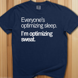 Optimizing Sweat T-Shirt - SaunaMerch