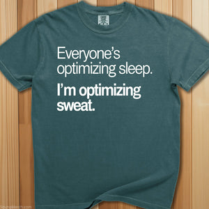 Optimizing Sweat T-Shirt - SaunaMerch