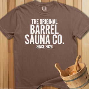 Original Barrel Sauna Company T-Shirt - SaunaMerch
