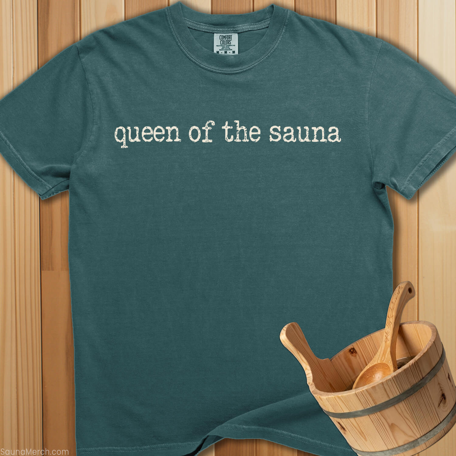 Queen Of The Sauna T-Shirt - SaunaMerch