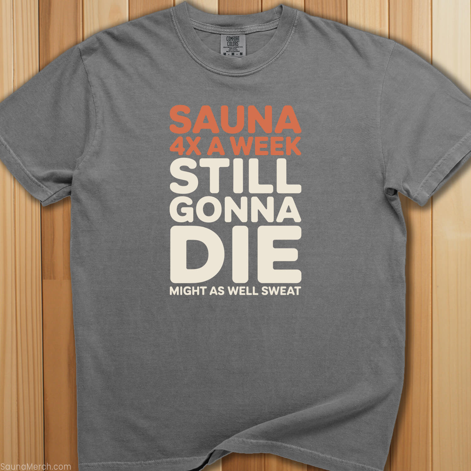 Sauna 4 Times a Week T-Shirt - SaunaMerch