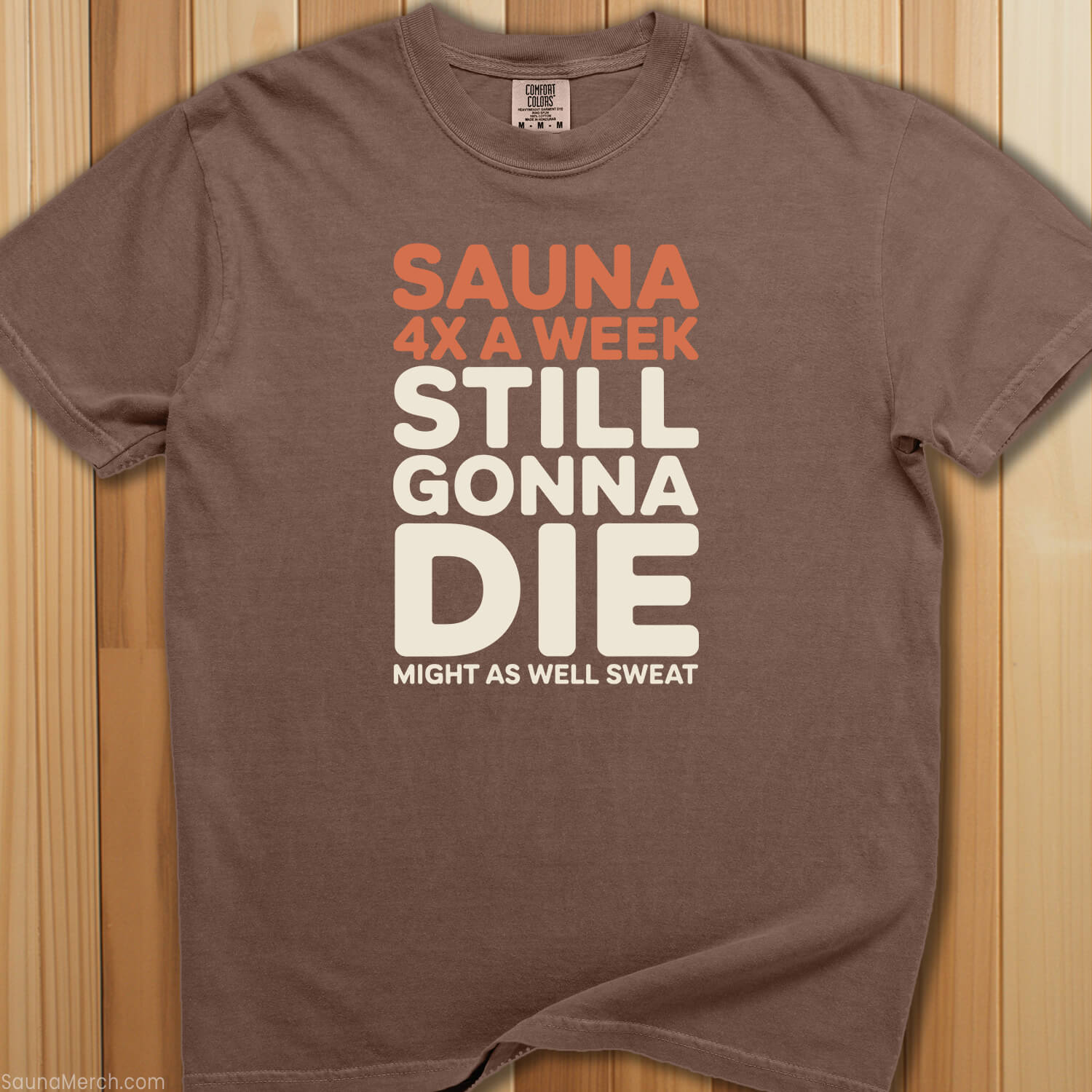 Sauna 4 Times a Week T-Shirt - SaunaMerch