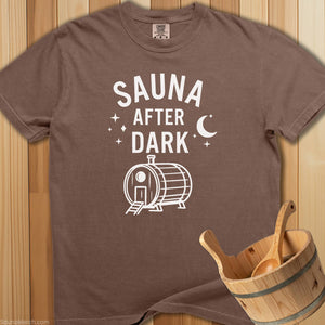 Sauna After Dark T-Shirt - SaunaMerch
