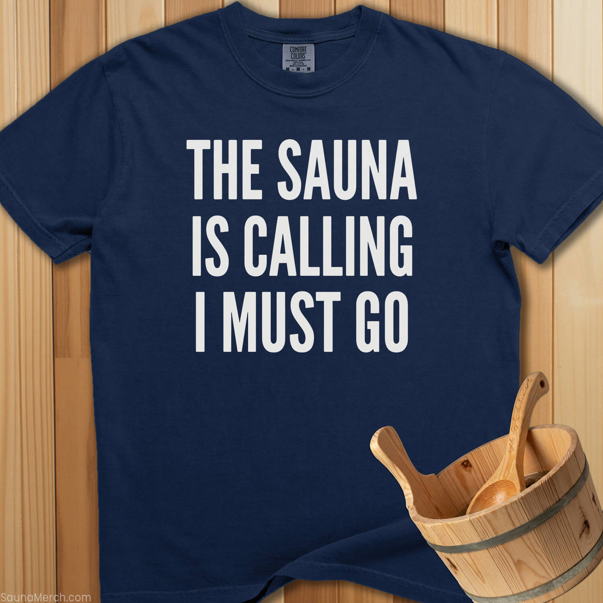 Sauna Calling T-Shirt - SaunaMerch