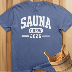 Sauna Crew 2026 T-Shirt - SaunaMerch