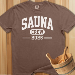 Sauna Crew 2026 T-Shirt - SaunaMerch