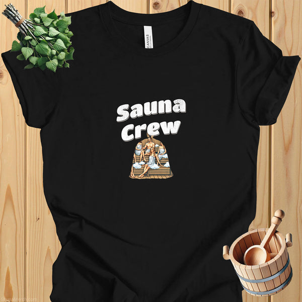 Sauna Crew T-Shirt - 100% Cotton, Sauna Gift