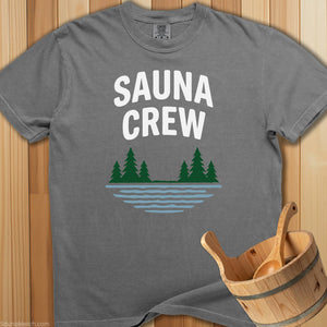 Sauna Crew T-Shirt - Grey