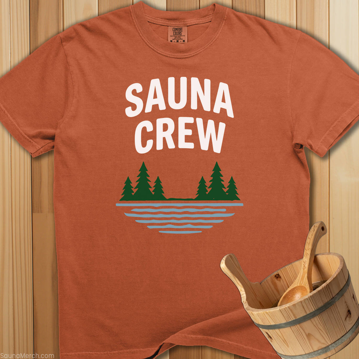 Sauna Crew T-Shirt - Yam