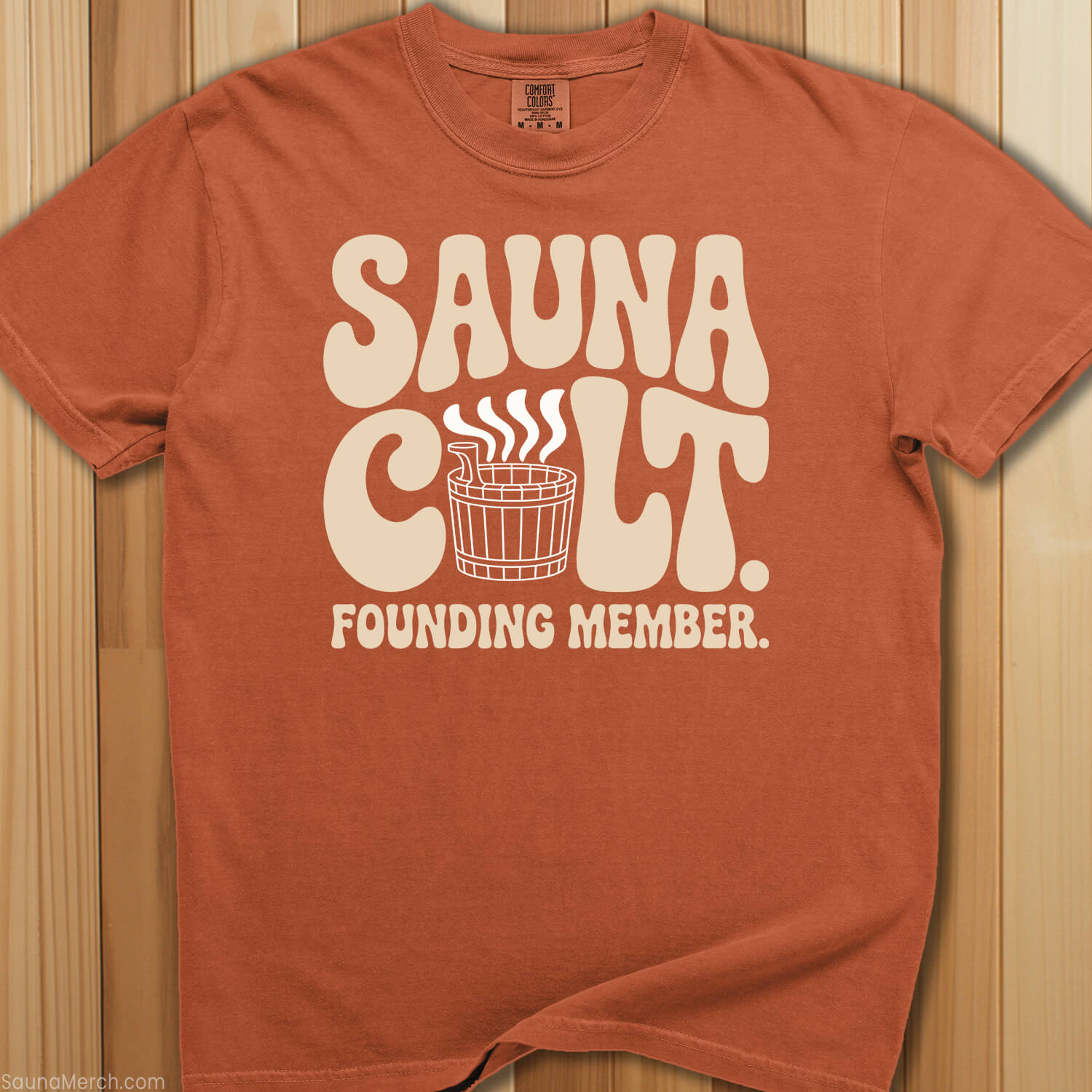 Sauna Cult Founding Member T-Shirt - SaunaMerch