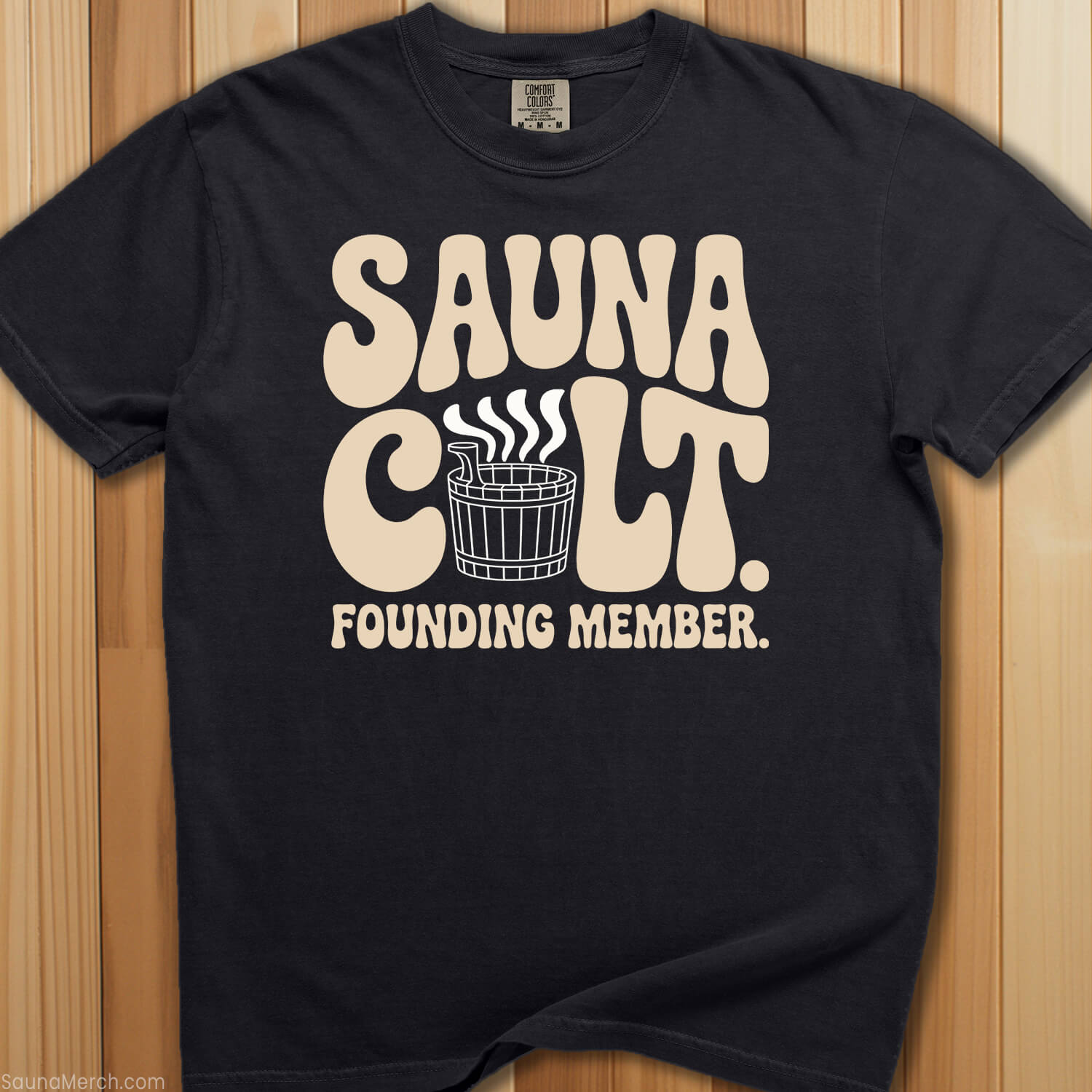 Sauna Cult Founding Member T-Shirt - SaunaMerch