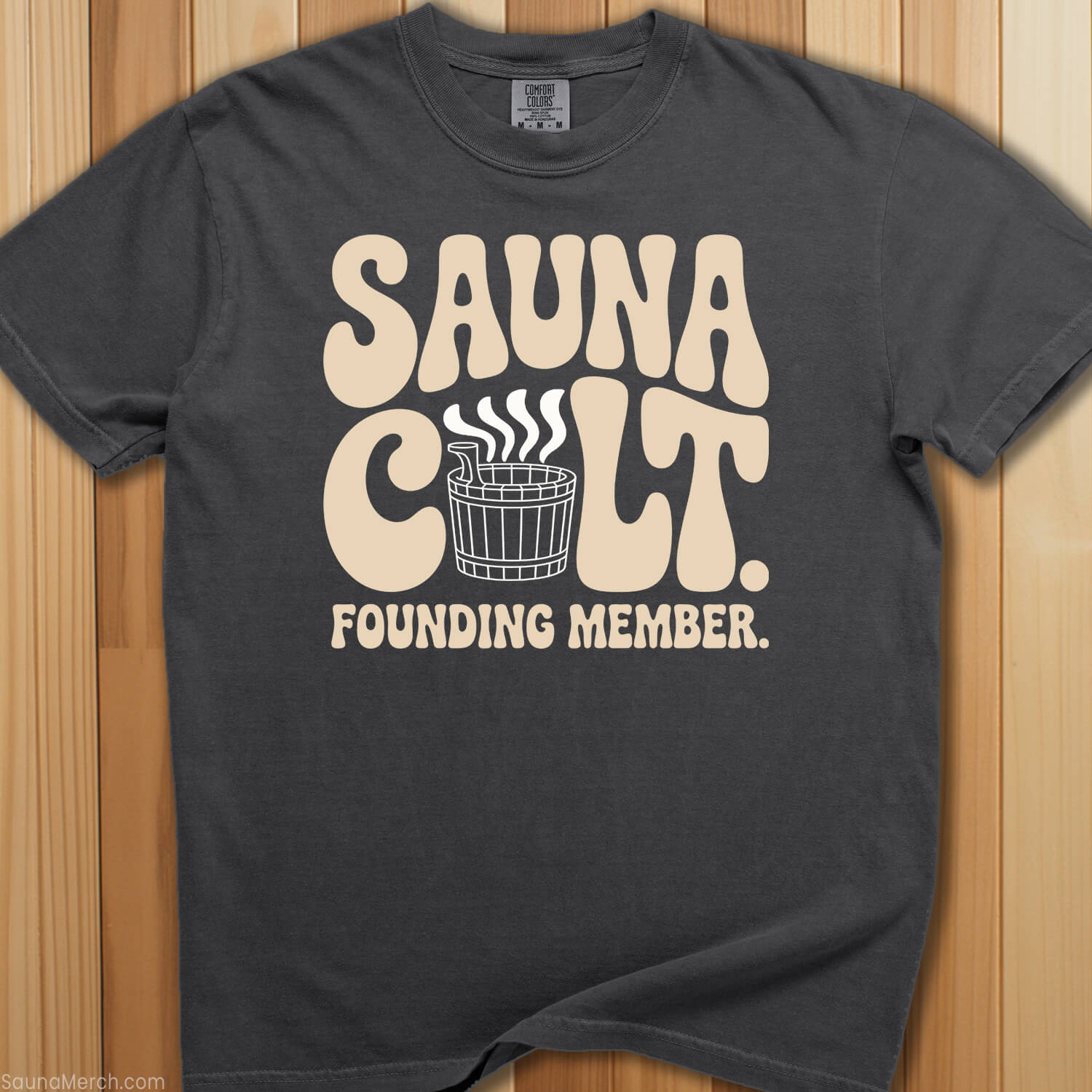 Sauna Cult Founding Member T-Shirt - SaunaMerch