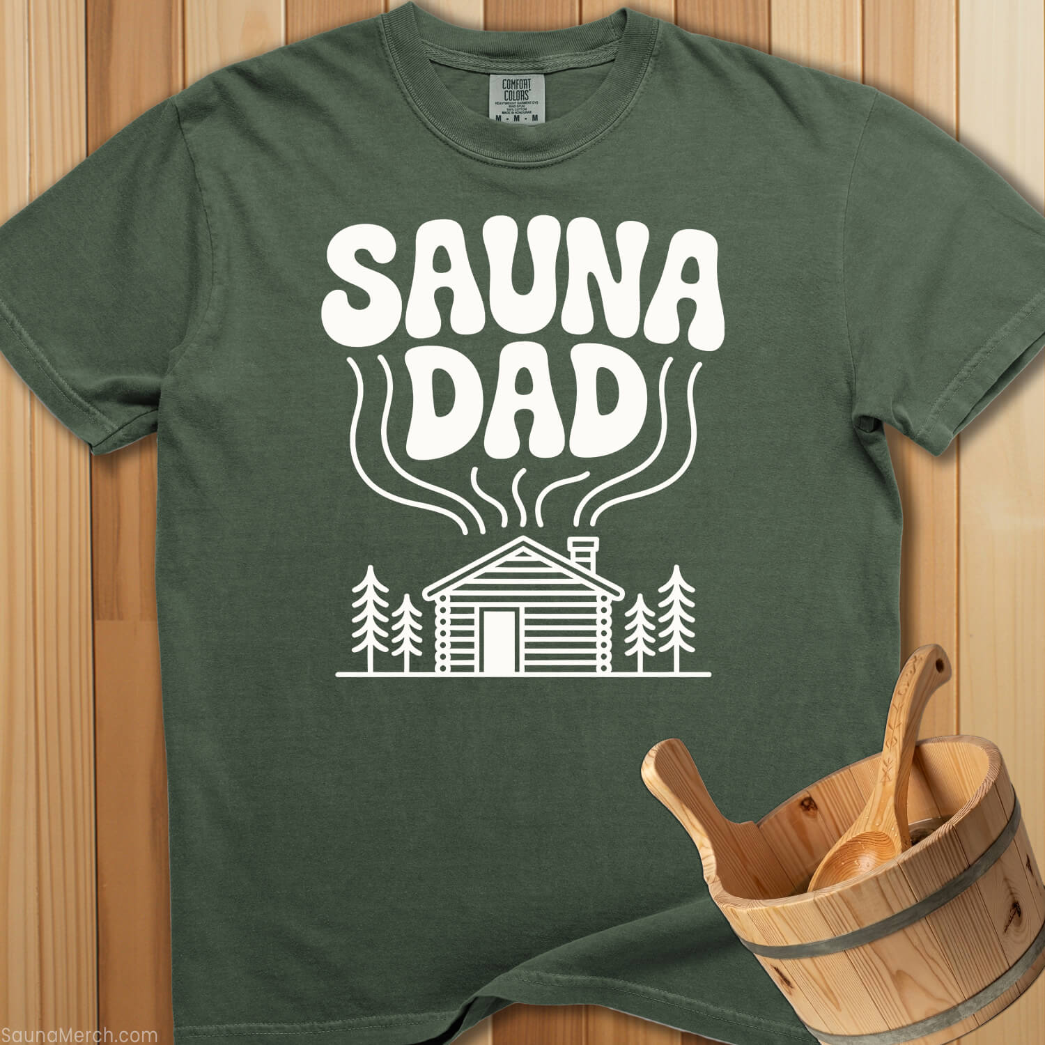 Sauna Dad T-Shirt - SaunaMerch