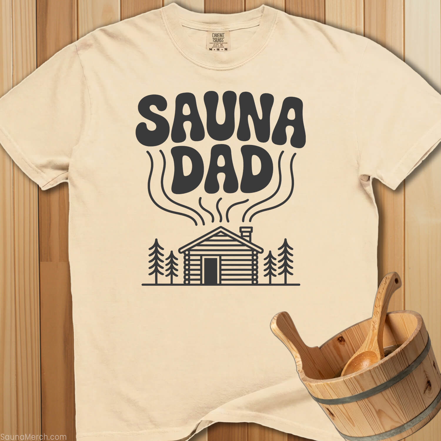 Sauna Dad T-Shirt - SaunaMerch