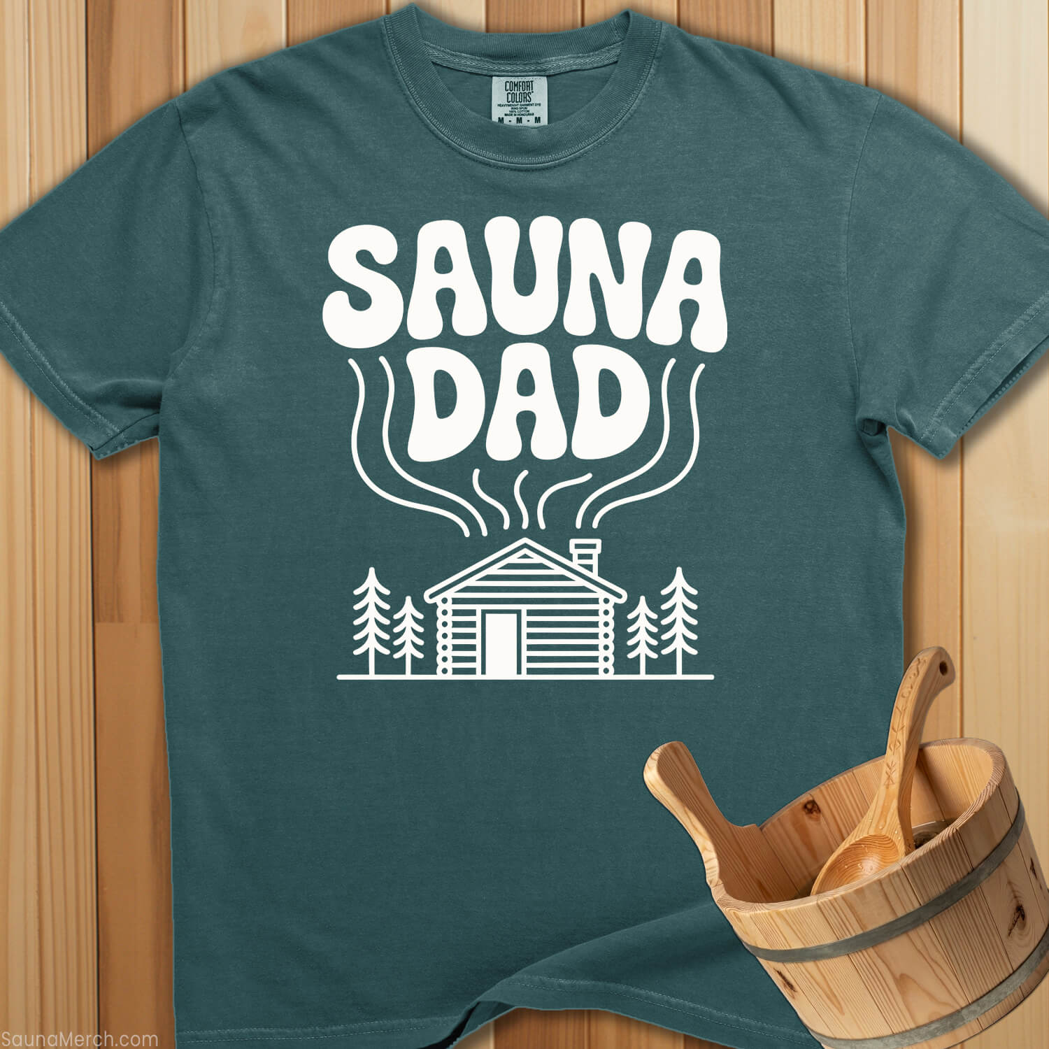 Sauna Dad T-Shirt - SaunaMerch