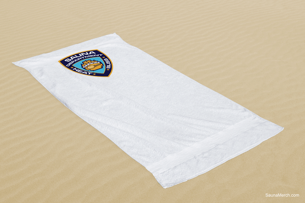 Sauna Department Emblem Towel - NYPD Inspired