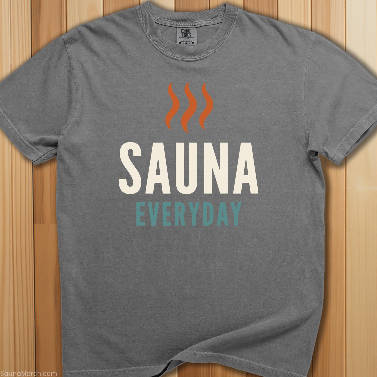 Sauna Everyday T-Shirt - SaunaMerch