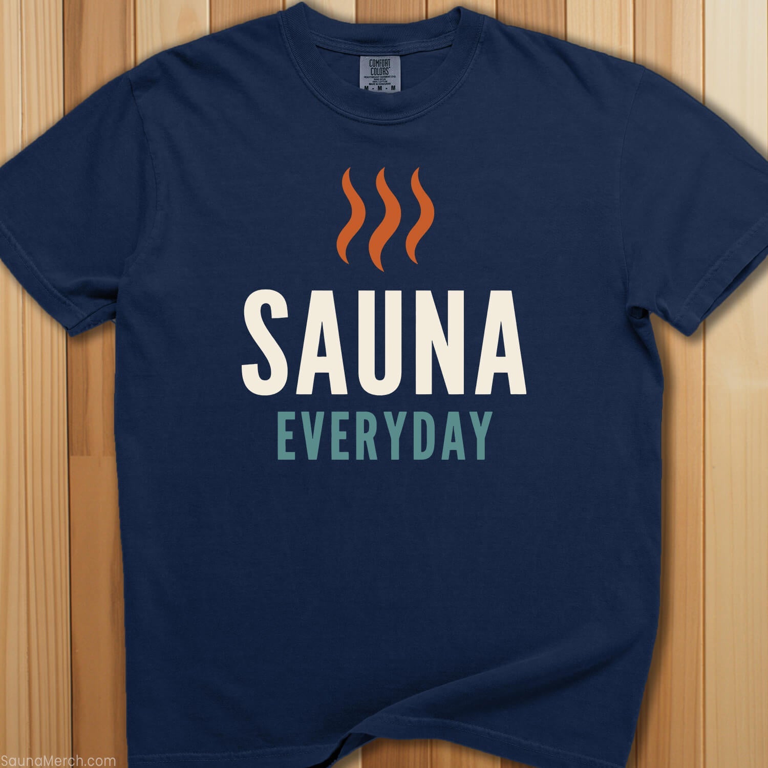 Sauna Everyday T-Shirt - SaunaMerch