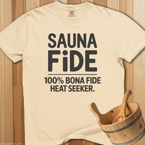 Sauna Fide Heat Seeker T-Shirt - SaunaMerch