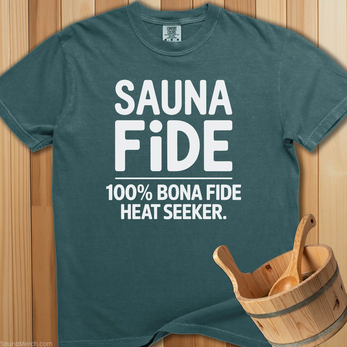 Sauna Fide Heat Seeker T-Shirt - SaunaMerch