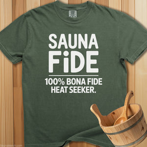 Sauna-Tize Soul T-Shirt - Moss