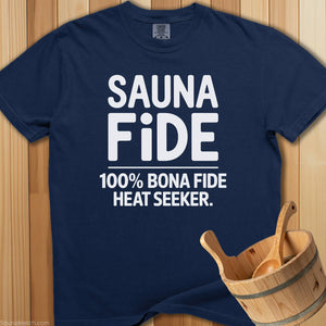 Sauna-Tize Soul T-Shirt - Navy