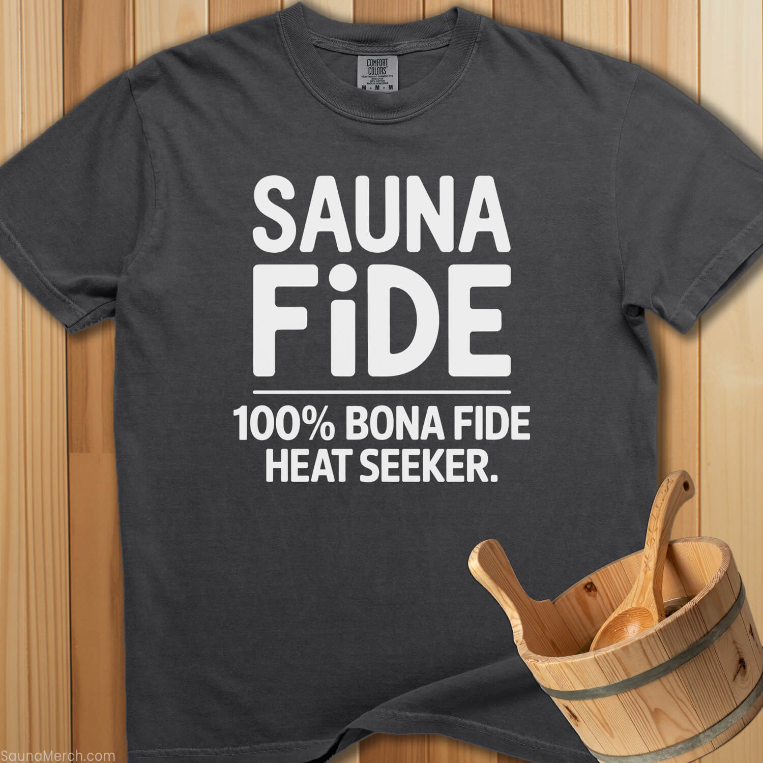 Sauna-Tize Soul T-Shirt - Pepper