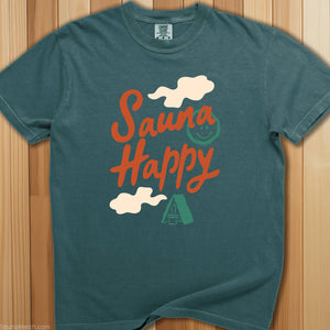 Sauna Happy T-Shirt - SaunaMerch