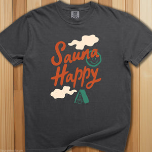 Sauna Happy T-Shirt - SaunaMerch