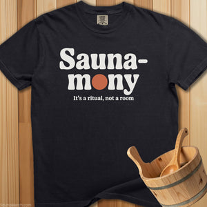 Sauna-Mony T-Shirt - Black