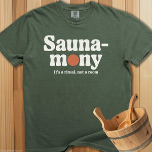 Sauna-Mony T-Shirt - Moss
