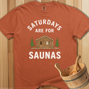 Sauna on Saturdays T-Shirt - SaunaMerch