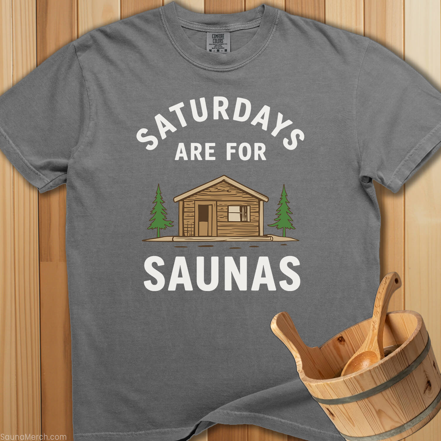 Sauna on Saturdays T-Shirt - SaunaMerch