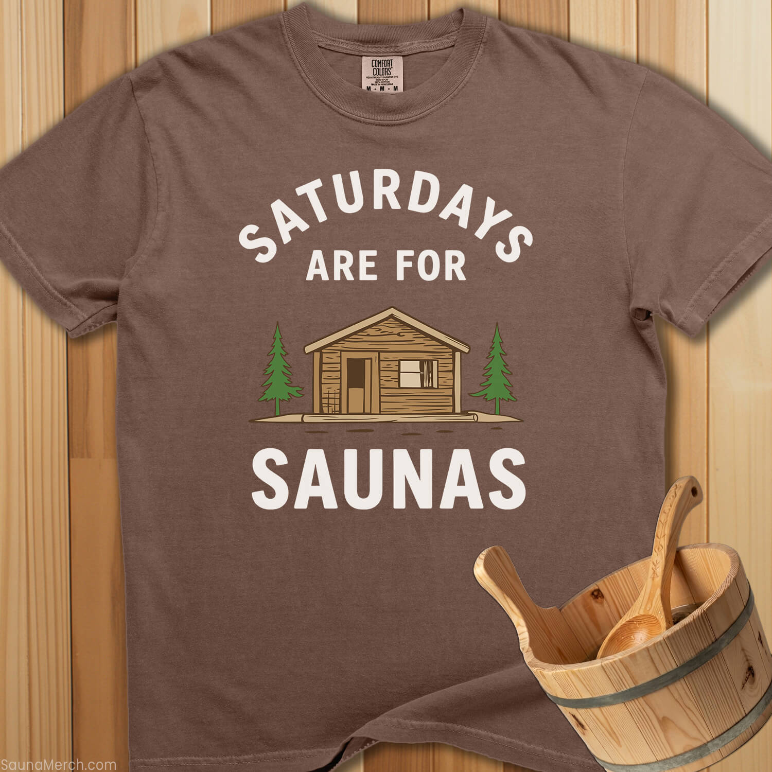 Sauna on Saturdays T-Shirt - SaunaMerch