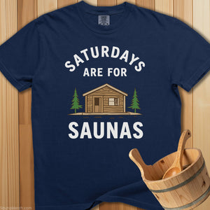 Sauna on Saturdays T-Shirt - SaunaMerch