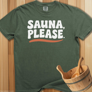 Sauna Please T-Shirt - SaunaMerch