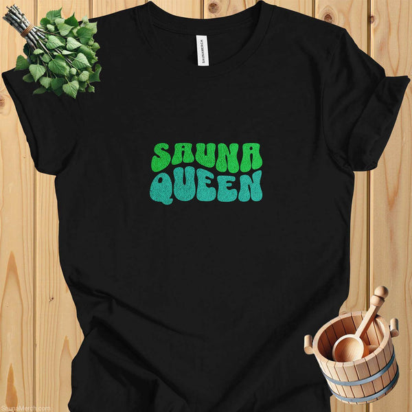 Sauna Queen Cotton Tee for Sauna Lovers