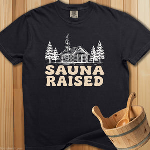 Sauna Raised T-Shirt - SaunaMerch